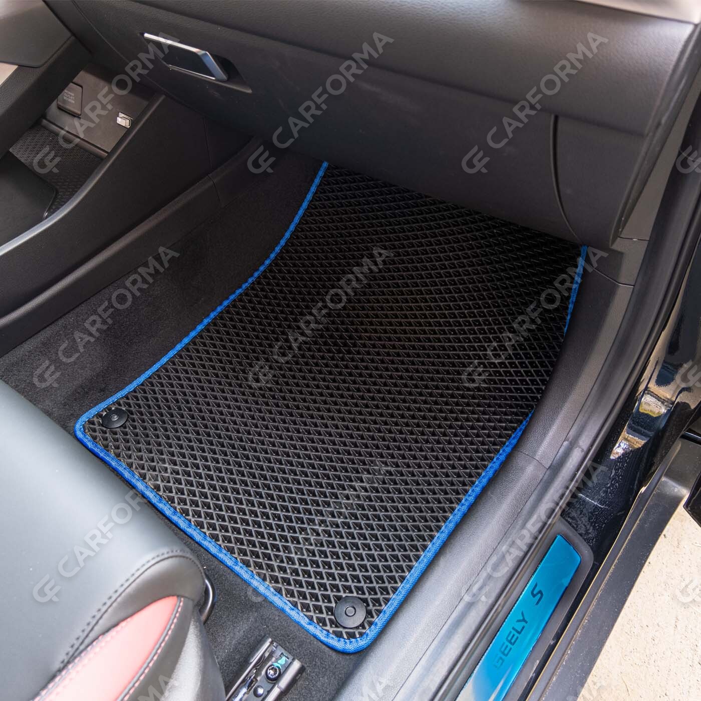 Ворсовые коврики на Geely Coolray 2018&nbsp;-&nbsp;2024 в Магнитогорске