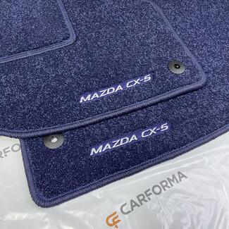 Ворсовые коврики на Mazda CX5 II 2016 - 2026 в Магнитогорске Ворсовые коврики на Mazda CX5 II 2016 - 2026 в Магнитогорске