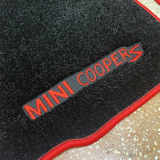 Ворсовые коврики на Mini Cooper Hatch (F55/F56) 2013 - 2025 в Магнитогорске