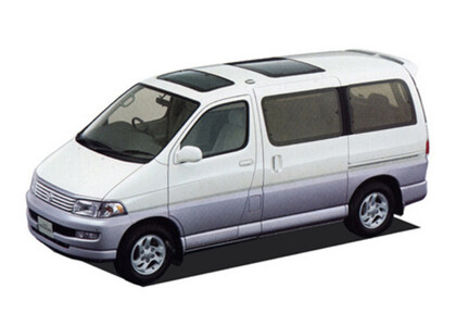 EVA коврики на Toyota Hiace Regius (xH10) 1997 - 2002 в Магнитогорске
