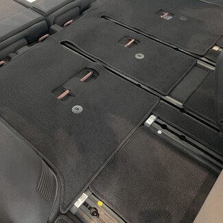 Ворсовые коврики на KIA Carnival IV 8 мест 2020 - 2025 в Магнитогорске