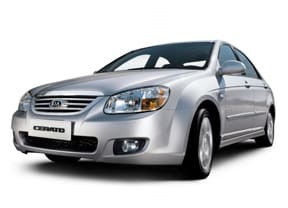 EVA коврики на KIA Cerato I 2004 - 2008 в Магнитогорске