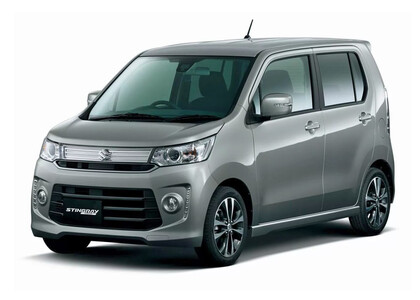 Ворсовые коврики на Suzuki Wagon R V 2012 - 2017 в Магнитогорске