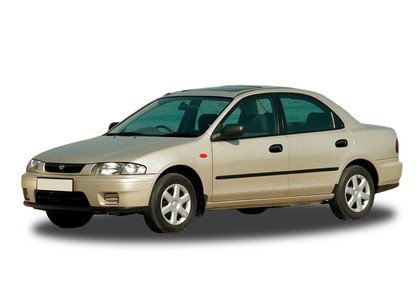 Ворсовые коврики на Mazda 323 1994 - 2000 в Магнитогорске