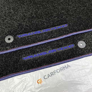 Ворсовые коврики на Jeep Wrangler (JL) 2017 - 2025 в Магнитогорске Ворсовые коврики на Jeep Wrangler (JL) 2017 - 2025 в Магнитогорске