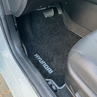 Ворсовые коврики на Hyundai Elantra 7 (CN7) 2020 - 2025 в Магнитогорске