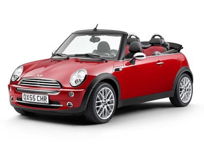 Ворсовые коврики на Mini Cooper Cabrio (R52) 2001 - 2008 в Магнитогорске