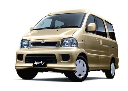 Коврики на Toyota Sparky 2000 - 2003 в Магнитогорске