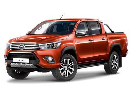 Коврики на Toyota Hilux VIII 2015 - 2025 в Магнитогорске