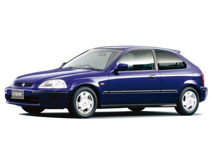 EVA коврики на Honda Civic VI 3d 1995 - 2001 в Магнитогорске