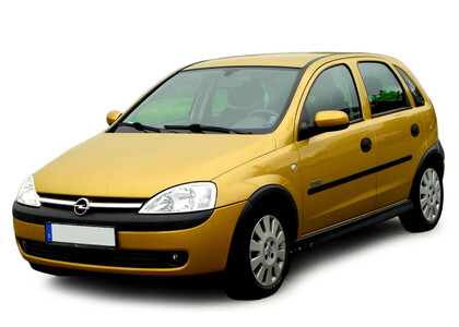 Ворсовые коврики на Opel Corsa C 2000 - 2006 в Магнитогорске
