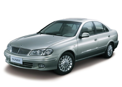 Ворсовые коврики на Nissan Sunny (N16) 2000 - 2005 в Магнитогорске