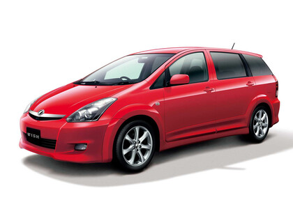 Ворсовые коврики на Toyota Wish I 2003 - 2009 в Магнитогорске