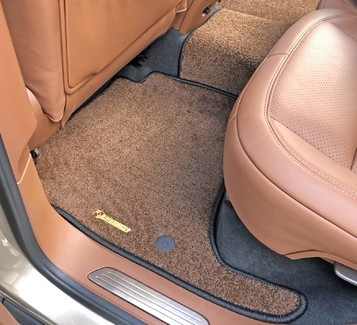 Ворсовые коврики на Porsche Cayenne II 2010 - 2018 в Магнитогорске