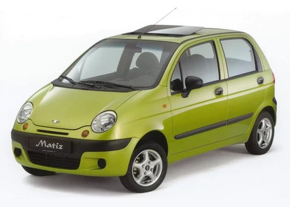 Ворсовые коврики на Chevrolet Spark I 1998 - 2018 в Магнитогорске