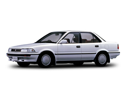 Ворсовые коврики на Toyota Corolla (E9) 1987 - 1993 в Магнитогорске