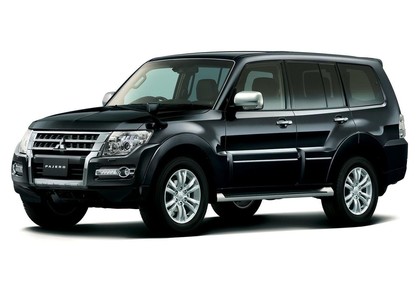 Ворсовые коврики на Mitsubishi Pajero IV 2006 - 2021 в Магнитогорске