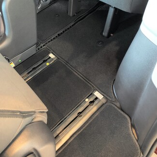 Ворсовые коврики на KIA Carnival IV 8 мест 2020 - 2025 в Магнитогорске