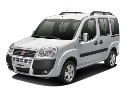 Ворсовые коврики на Fiat Doblo I 2000 - 2016 в Магнитогорске