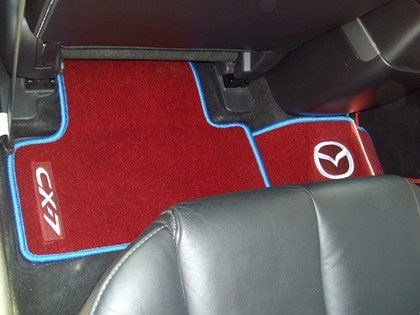 Ворсовые коврики на Mazda CX7 2006 - 2012 в Магнитогорске