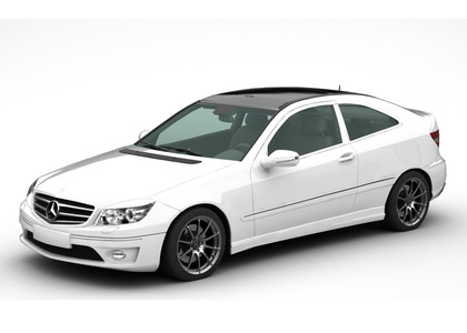 Коврики на Mercedes CLC (CL203) 2008 - 2011 в Магнитогорске