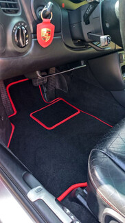 Ворсовые коврики на Porsche 911 (996) 1997 - 2005 в Магнитогорске