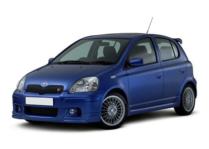 Ворсовые коврики на Toyota Yaris I 1999 - 2005 в Магнитогорске