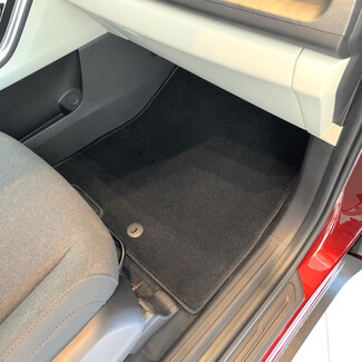 Ворсовые коврики на KIA Carnival IV 8 мест 2020 - 2025 в Магнитогорске