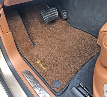 Ворсовые коврики на Porsche Cayenne II 2010 - 2018 в Магнитогорске