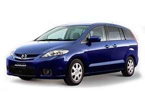 Ворсовые коврики на Mazda Premacy II 2005 - 2010 в Магнитогорске