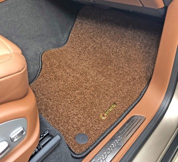 Ворсовые коврики на Porsche Cayenne II 2010 - 2018 в Магнитогорске