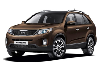 Ворсовые коврики на KIA Sorento II рестайлинг 2012 - 2021 в Магнитогорске