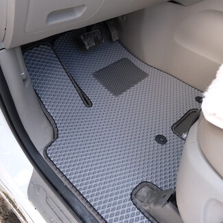 Ворсовые коврики на KIA Carnival III 7 мест 2014 - 2021 в Магнитогорске