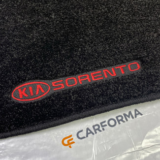 Ворсовые коврики на KIA Sorento IV 2020 - 2025 в Магнитогорске